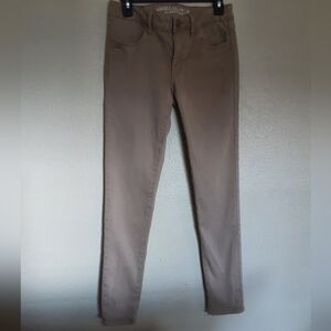American Eagle Outfitters Beige Super Stretch Pants